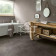 Виниловый пол Quick-Step BLUSH, Сланец черный, SGTC20304, 609,6x609,6x2,5