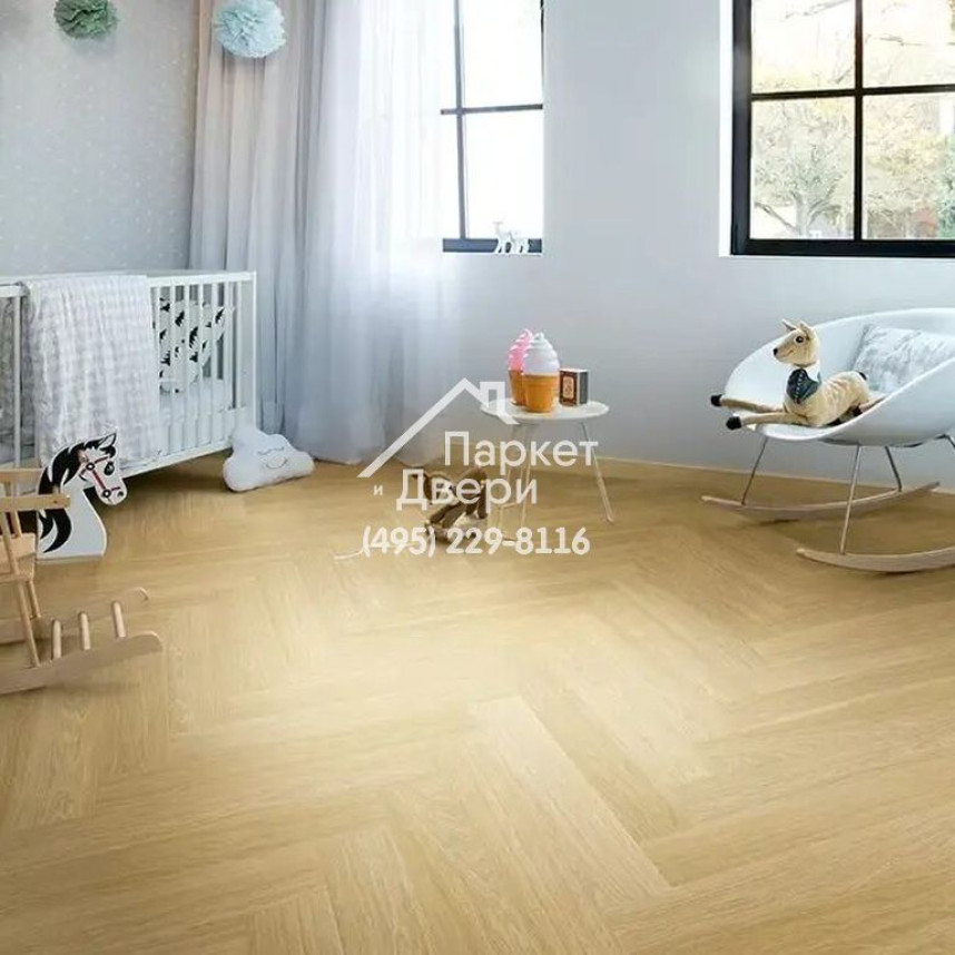 Виниловый пол Quick-Step PRISTINE, Дуб безмятежный натуральный cредний SGHBC20332, 740x129x2,5-3
