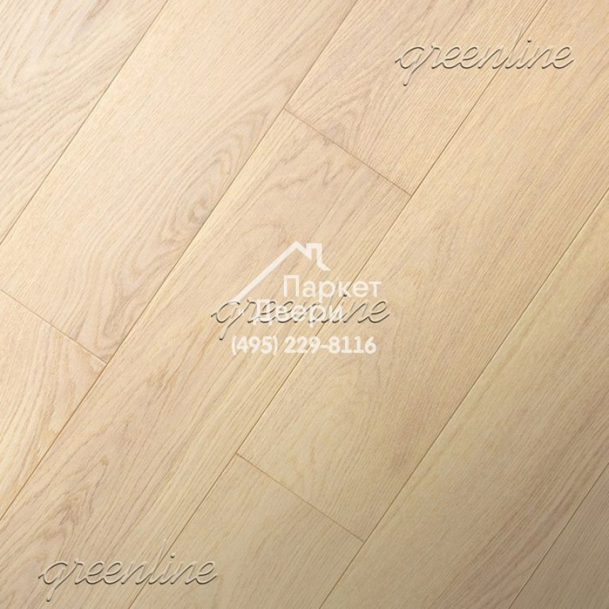 Инженерная доска Greenline Альт / Ultima 818 Дуб Блонд 500-1800х150х15-1