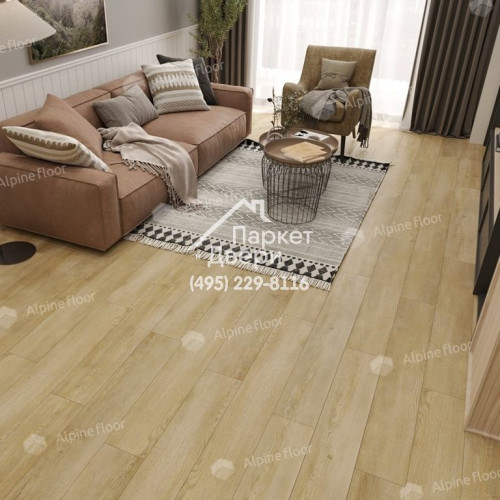 Виниловые полы Alpine Floor EASY LINE LVT ДУБ СТАРИННЫЙ ECO 3-33 1219х184х3