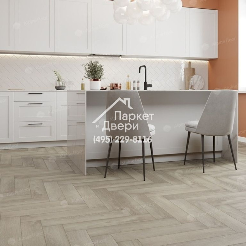 Виниловые полы Alpine Floor PARQUET LVT ДУБ ФАНТАЗИЯ ЕСО 16-1 590х118х2.5-3