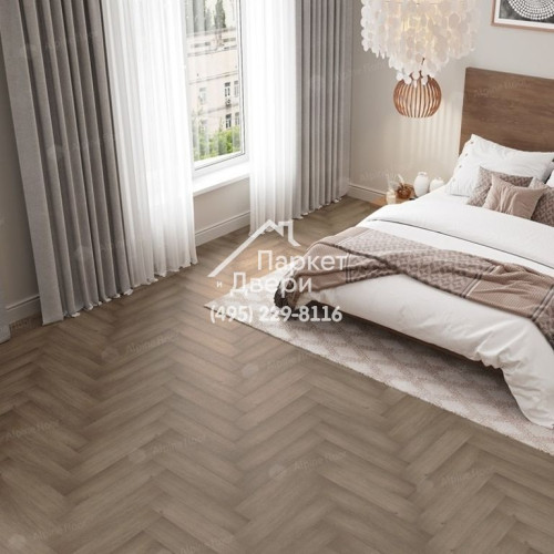 Виниловые полы Alpine Floor PARQUET LVT ДУБ НАСЫЩЕННЫЙ ЕСО 16-7 590х118х2.5