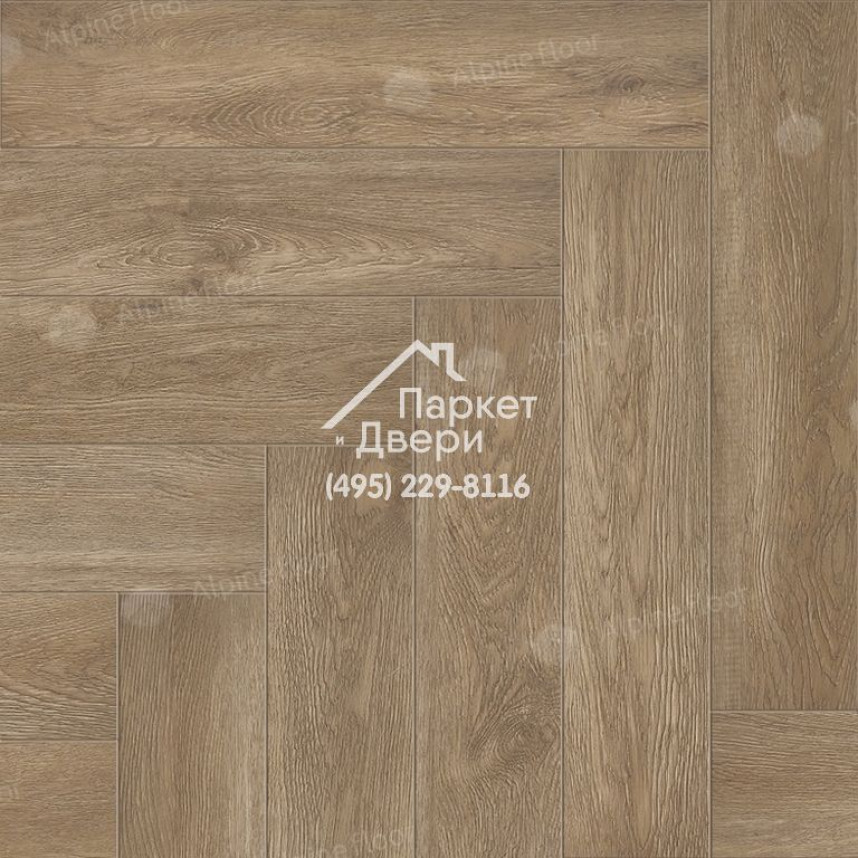 Виниловые полы Alpine Floor PARQUET LVT ДУБ МАКАДАМИЯ ЕСО 16-10 590х118х2.5-1