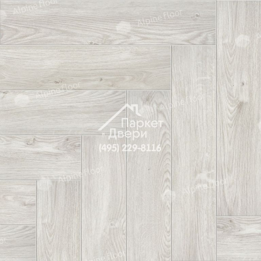 Виниловые полы Alpine Floor PARQUET LVT ДУБ СНЕЖНЫЙ ЕСО 16-11 590х118х2.5-1