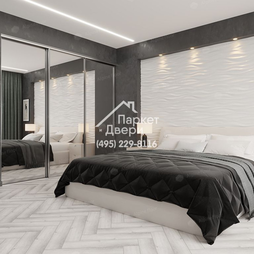Виниловые полы Alpine Floor PARQUET LVT ДУБ АЛЬХЕНА ЕСО 16-12 590х118х2.5-3
