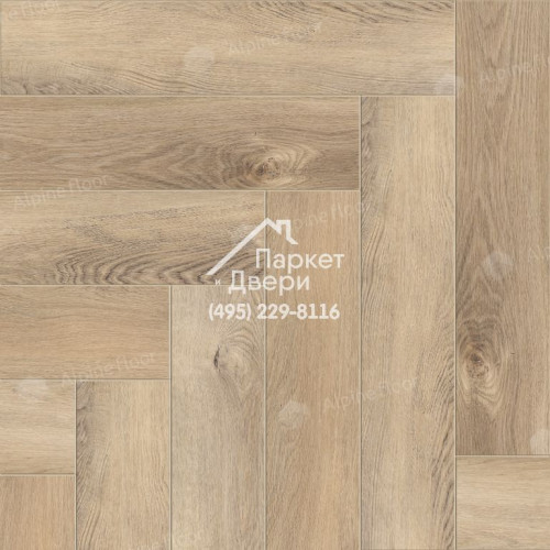 Виниловые полы Alpine Floor PARQUET LVT ДУБ САНИСТРА ЕСО 16-17 590х118х2.5