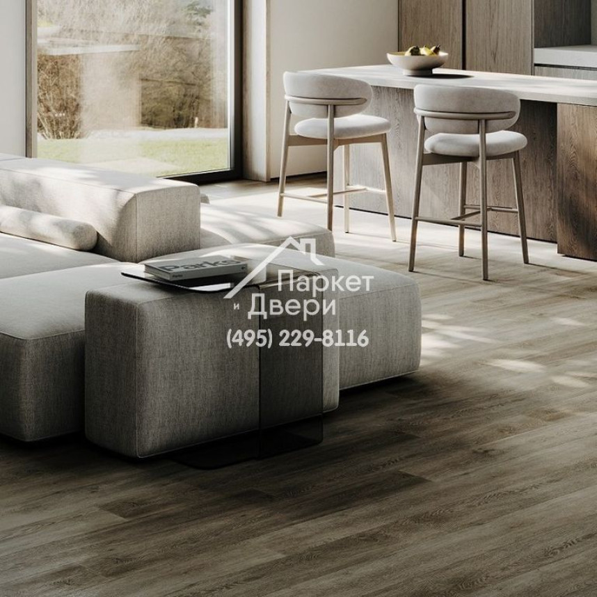 Кварцевый ламинат Fargo Bevel Дуб Мустанг 50-7009-7, 1524х182х6-3