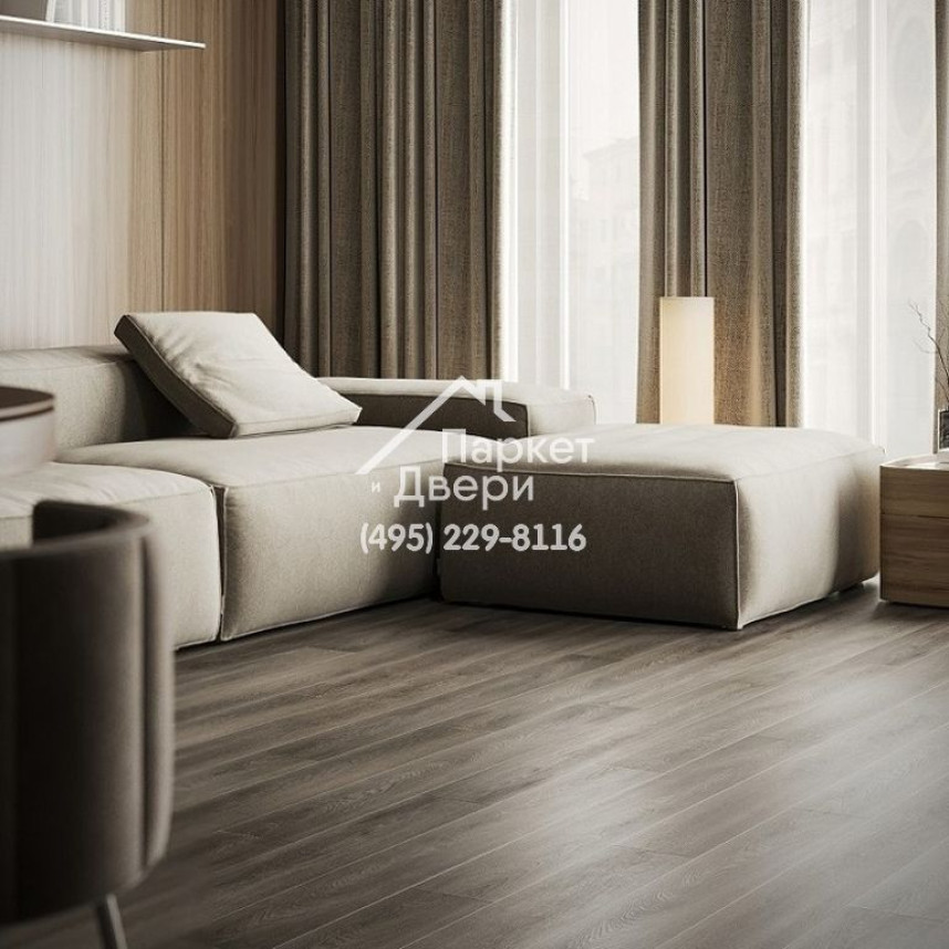 Кварцевый ламинат Fargo Bevel Дуб Бастион 50-6191-41, 1524х182х6-3