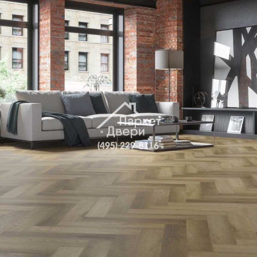 Кварцевый ламинат Fargo Parquet Дуб Афины 33-2187-09 , 615х123х4-3