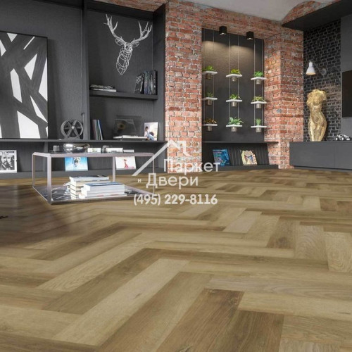 Кварцевый ламинат Fargo Parquet Дуб Афины 33-2187-09 , 615х123х4