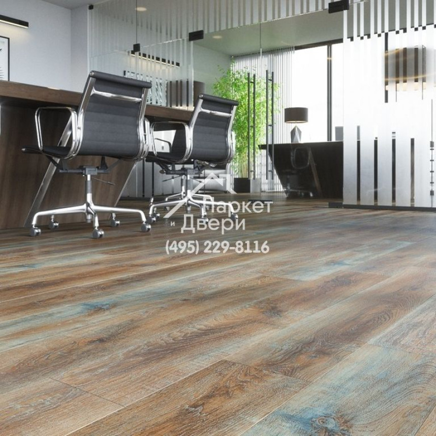 Кварцевый ламинат Fargo Comfort Дуб Карамельный 366-2B, 1220х180х4-4