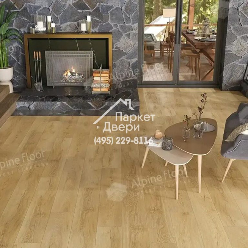 Виниловые полы Alpine Floor ECLIPSE SUPER MATT Жардин ЕСО 21-17 1220х228х4-3