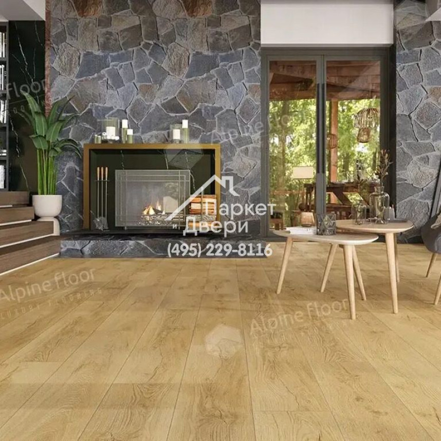 Виниловые полы Alpine Floor ECLIPSE SUPER MATT Жардин ЕСО 21-17 1220х228х4-4