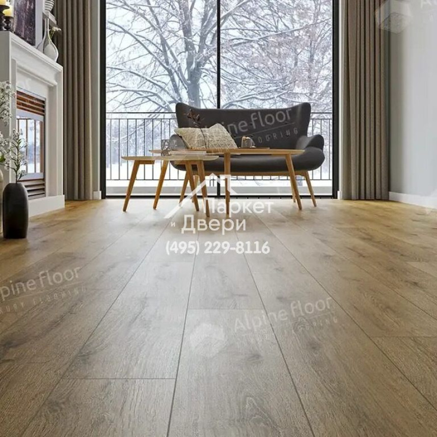 Виниловые полы Alpine Floor ECLIPSE SUPER MATT Энигма ЕСО 21-31 1220х228х4-4