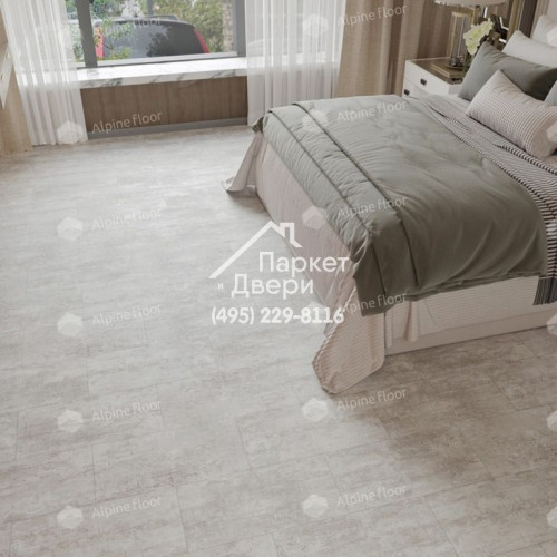 Виниловый полы Alpine Floor Light Stone LVT РАТЛЕНД ЕСО 15-9 608x303х2,5мм