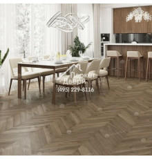 Виниловые полы Alpine Floor CHEVRON ALPINE ДУБ Насыщенный ECO 18-4 600х127х5