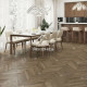 Виниловые полы Alpine Floor CHEVRON ALPINE ДУБ Насыщенный ECO 18-4 600х127х5
