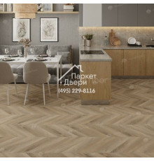 Виниловые полы Alpine Floor CHEVRON ALPINE Дуб Синистра ECO 18-6 600х127х5