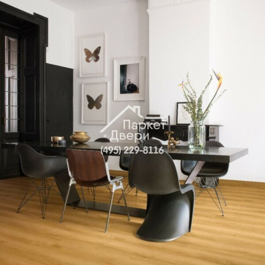 Виниловый пол Quick-Step Alpha Vinyl Medium Planks Дуб хлопковый бежевый натуральный AVMP40203 1494x209x5.0-1