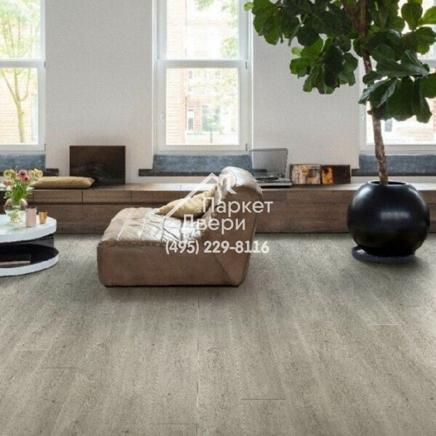 Виниловый пол Quick-Step Alpha Vinyl Medium Planks Дуб хлопковый темно-серый AVMP40202 1494x209x5.0-1