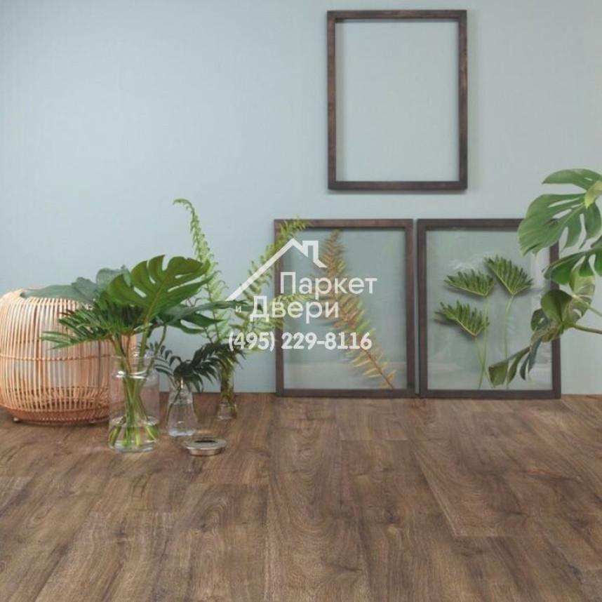 Виниловый пол Quick-Step Alpha Vinyl Medium Planks Дуб осенний шоколадный AVMP40199 1494x209x5.0-1