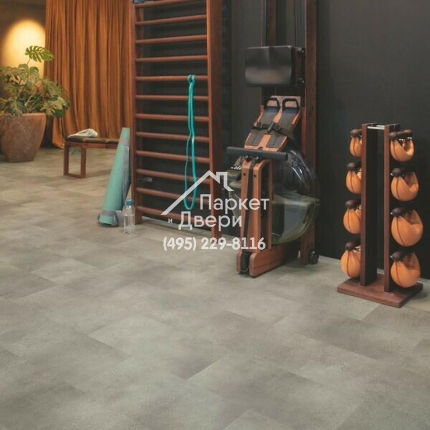 Виниловый пол Quick-Step Alpha Vinyl Tiles Бетонный камень AVST40234 610x303x5.0