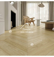 Виниловые полы Alpine Floor CHEVRON ALPINE LVT ДУБ Ваниль Селект ECO 20-2 555х127х2.5