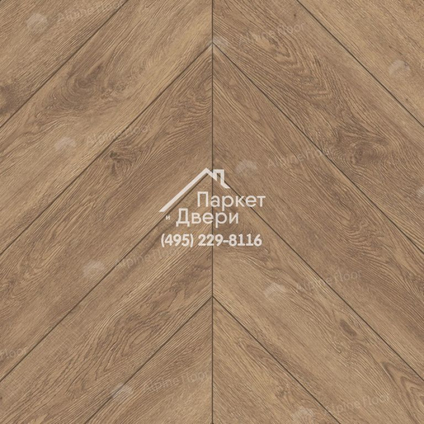 Виниловые полы Alpine Floor CHEVRON ALPINE LVT Гевуина ECO 20-10 555х127х2.5-3