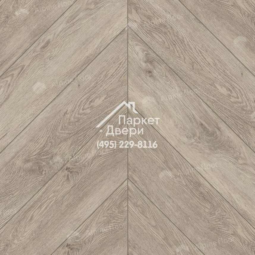 Виниловые полы Alpine Floor CHEVRON ALPINE LVT Карите ECO 20-11 555х127х2.5-3