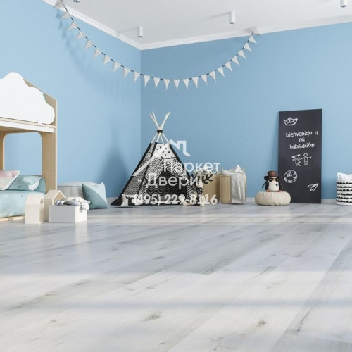 Кварцевый ламинат Fargo Comfort XXL Дуб Снежный DL1601, 1520х227х4