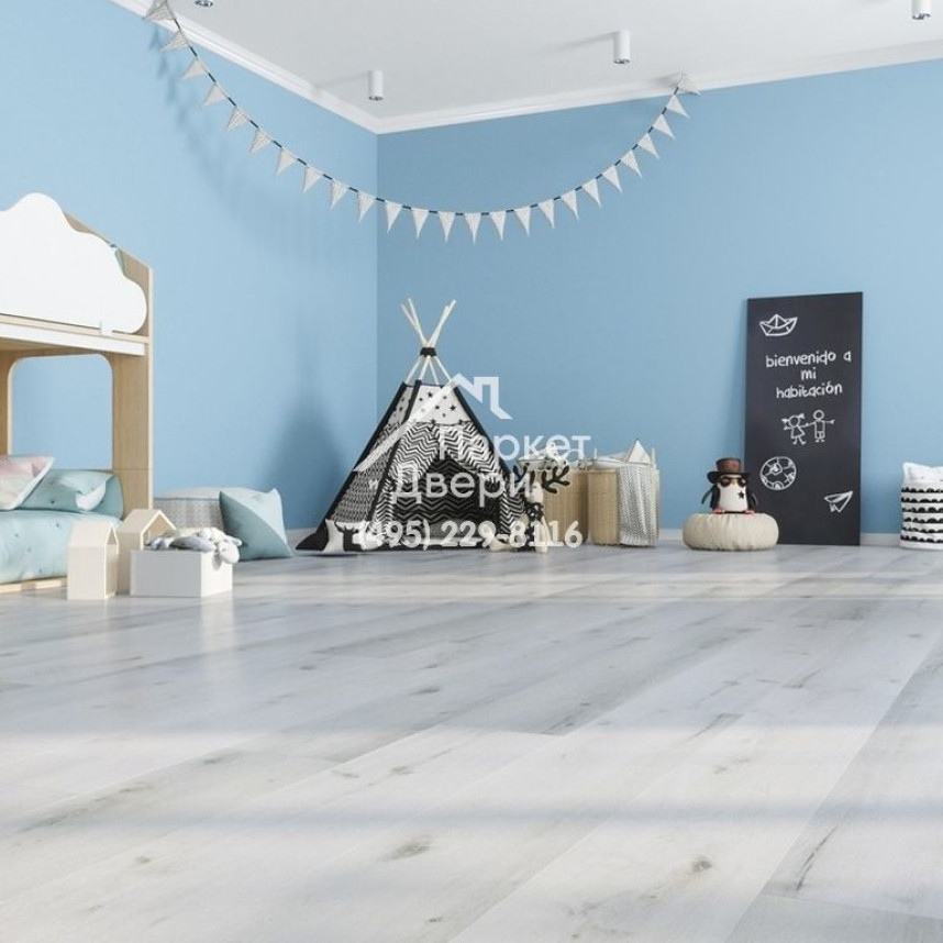 Кварцевый ламинат Fargo Comfort XXL Дуб Снежный DL1601, 1520х227х4-3
