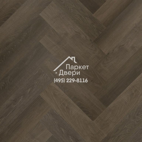 Кварцевый ламинат Fargo Herringbone Дуб Кальвадос 44-62W921, 400х100х4,5