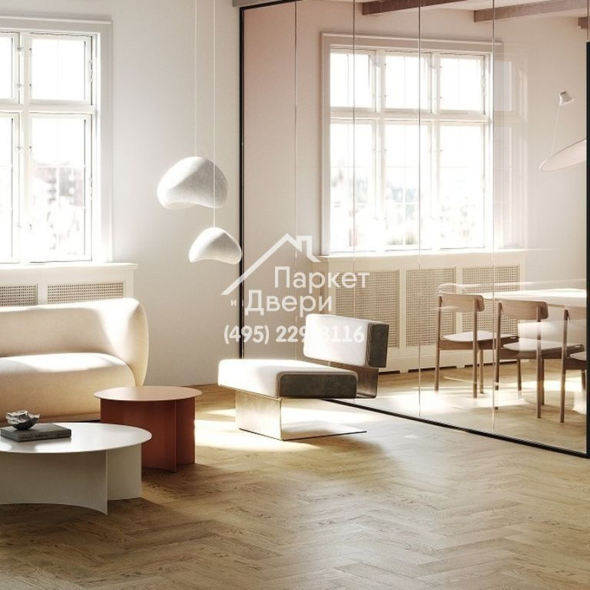 Кварцевый ламинат Fargo Herringbone Дуб Неаполь 44-5003-4, 400х100х4,5-3