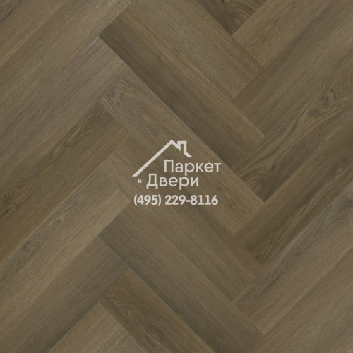 Кварцевый ламинат Fargo Herringbone Дуб Ванкувер 44-4105-12, 400х100х4,5
