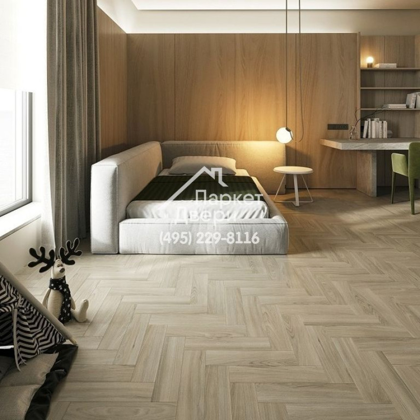 Кварцевый ламинат Fargo Herringbone Вяз Оксфорд 44-2101-05, 400х100х4,5-3