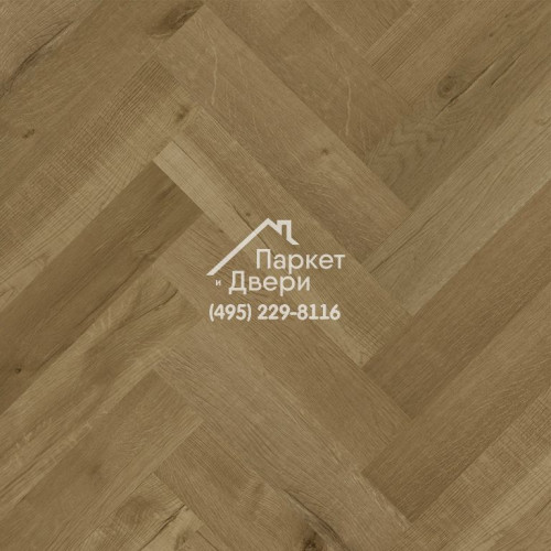 Кварцевый ламинат Fargo Herringbone Дуб Робуста 44-81996-9, 400х100х4,5