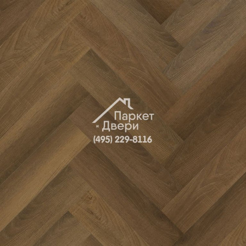 Кварцевый ламинат Fargo Herringbone Дуб Монако 44-63W948, 400х100х4,5