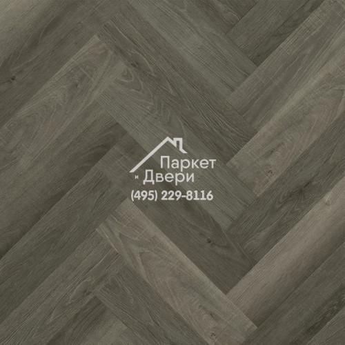 Кварцевый ламинат Fargo Herringbone Дуб Борнео 44-3046-6, 400х100х4,5