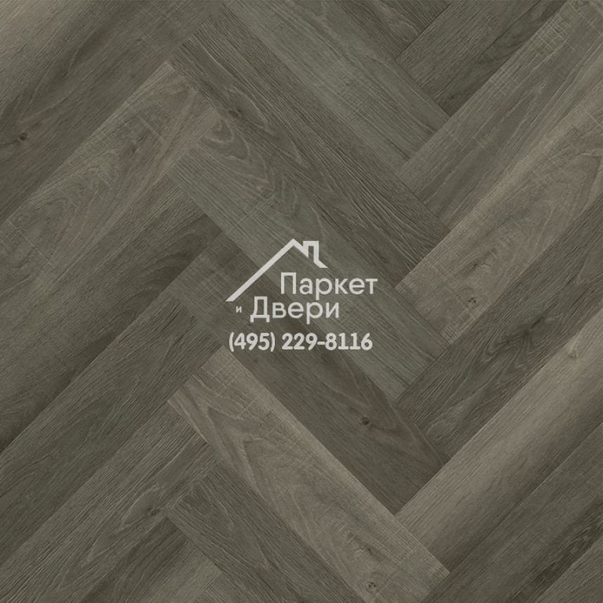 Кварцевый ламинат Fargo Herringbone Дуб Борнео 44-3046-6, 400х100х4,5-1