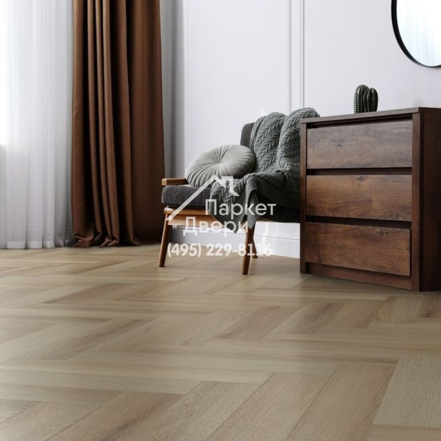 Виниловый пол Aquafloor Soundless - самый тихий пол, AF7503SOU, 710x142x7.5-3