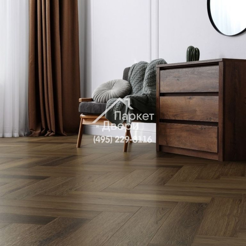 Виниловый пол Aquafloor Soundless - самый тихий пол, AF7504SOU, 710x142x7.5-3