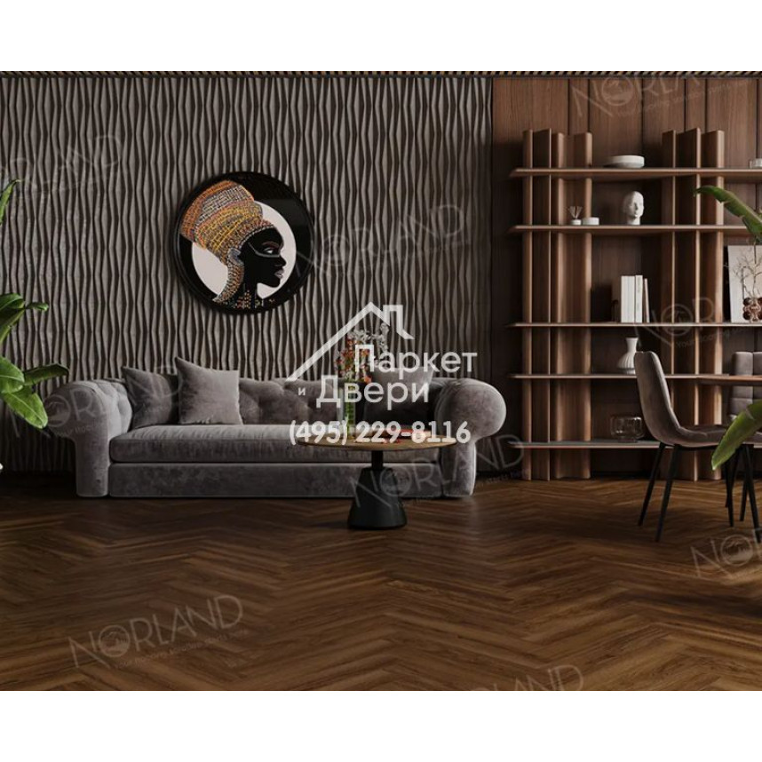 Ламинат Alpine floor Norland Herringbone Elegant Дуб Треско 600x100x8-2