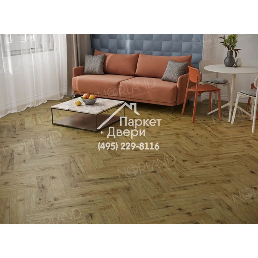 Ламинат Alpine floor Norland Herringbone Elegant Дуб Скай 600x100x8-5