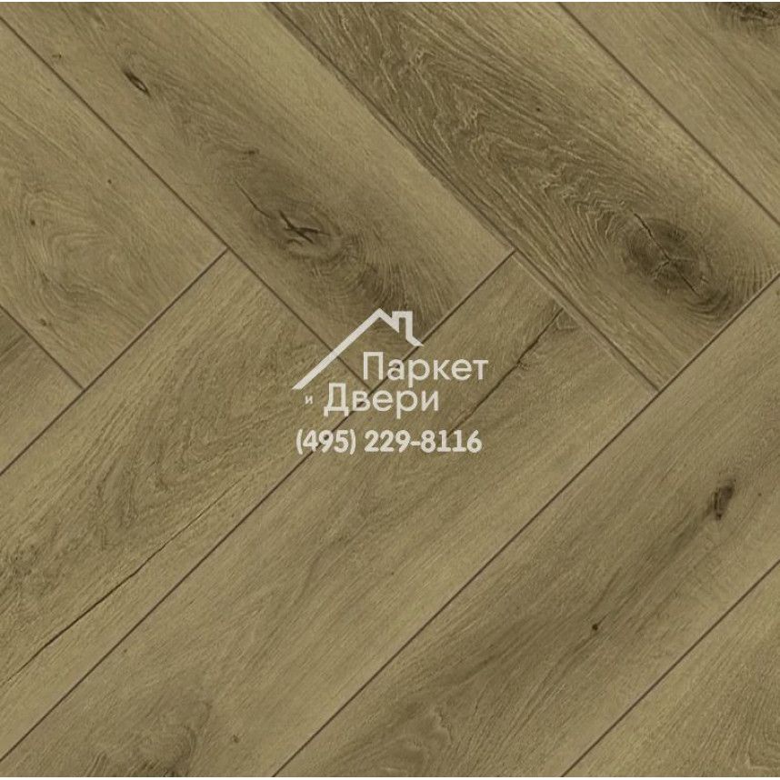 Ламинат Alpine Floor Norland Herringbone Elegant 10 Дуб Элла 600x100x10