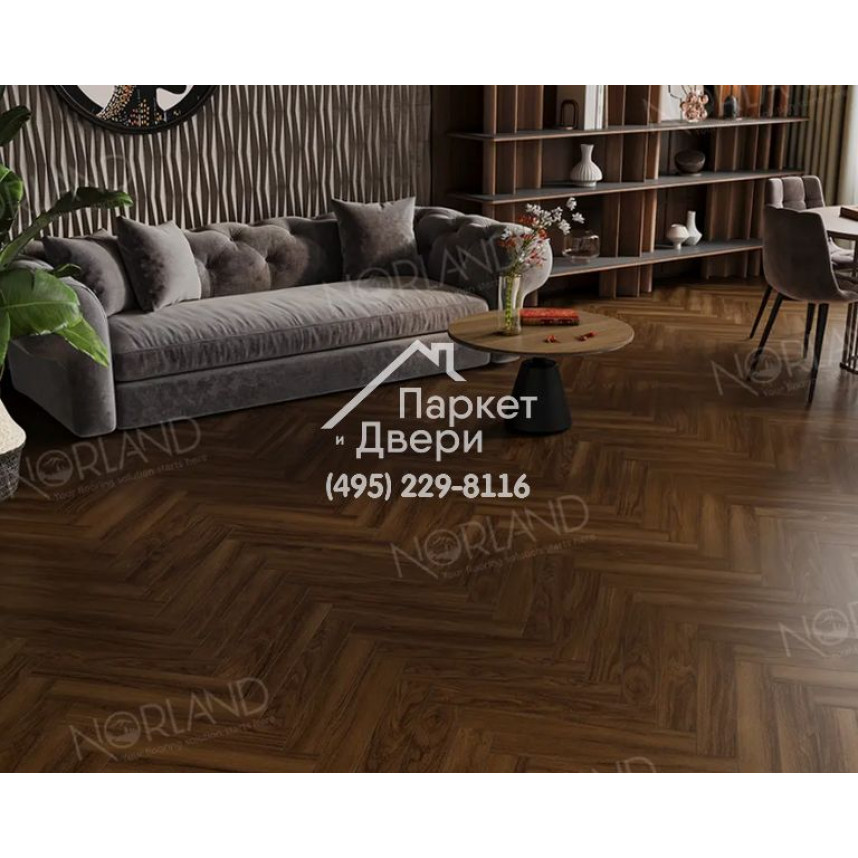 Ламинат Alpine Floor Norland Herringbone Elegant strong Дуб Треско 600x100x12-1