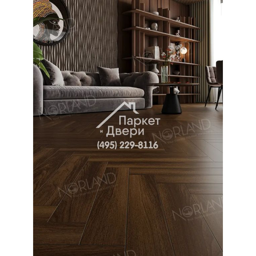 Ламинат Alpine Floor Norland Herringbone Elegant strong Дуб Треско 600x100x12-2