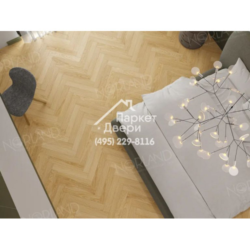 Ламинат Alpine Floor Norland Herringbone Elegant strong Дуб Тавора 600x100x12
