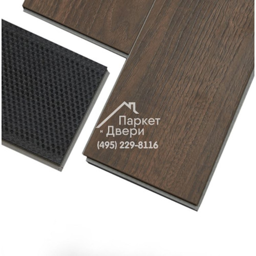 Кварц-винил Primavera Херингбон ( Herringbone ) 3290 Дуб Орех Американский Браш 615x123x5