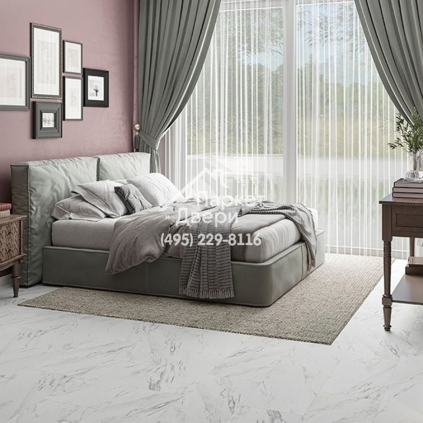 Виниловый ламинат Alta Step Arriba SPC9905 Мрамор белый 610x305x5-2