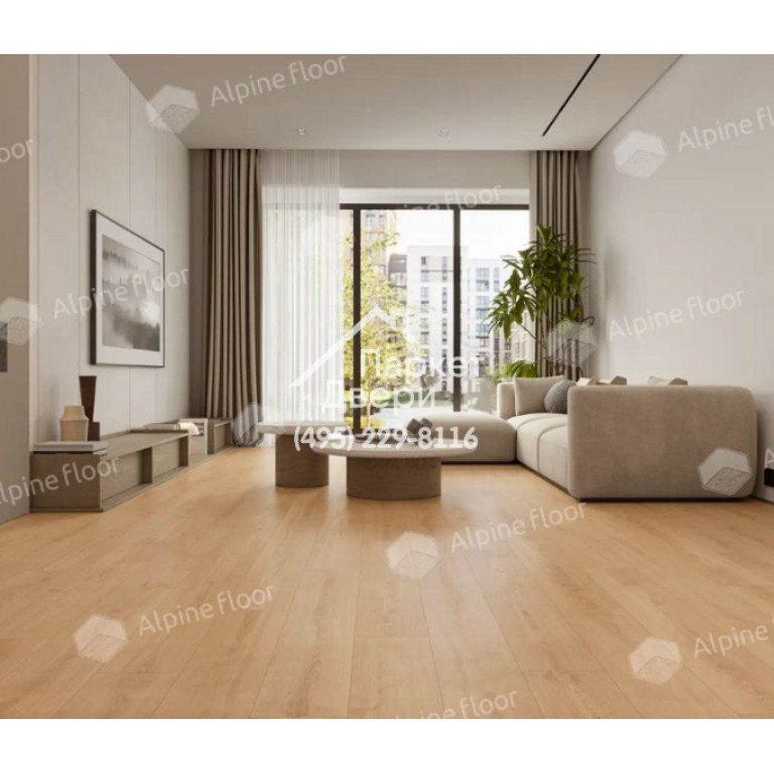 Виниловые полы Alpine Floor by Classen ламинат Pro Nature Oak Kisuca 64636 1290x246x4